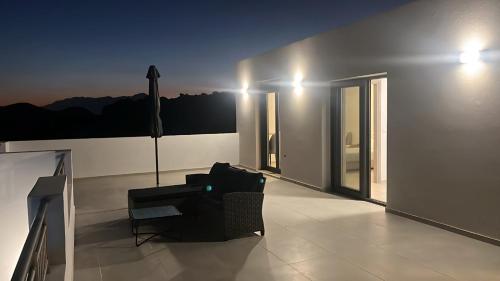 Balkoni atau teres di Kaliva Villa