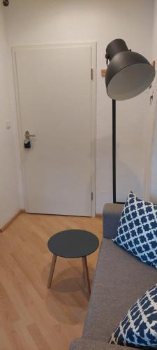 Χώρος καθιστικού στο Aasee Apartments