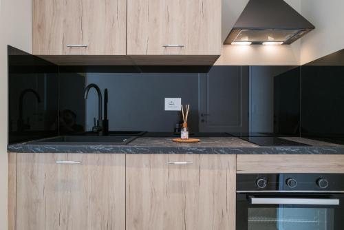 Kuchyň nebo kuchyňský kout v ubytování B&B Nonna Rosa - Via Castellucci