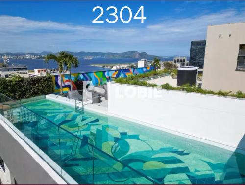 Foto dalla galleria di Skylux - Imperdível Studio com Piscina Aquecida WiFi Varanda 1110 a Rio de Janeiro