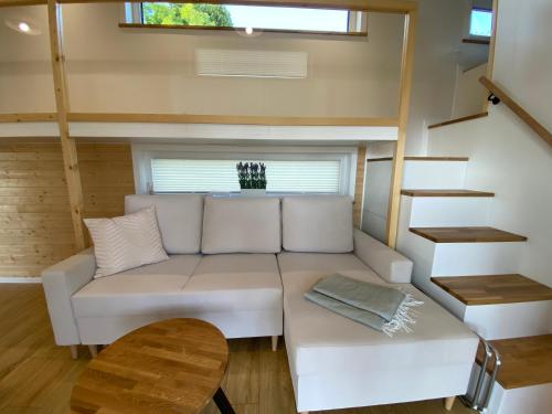 Posezení v ubytování Tiny House Mountain View perfekt für Ruhesuchende