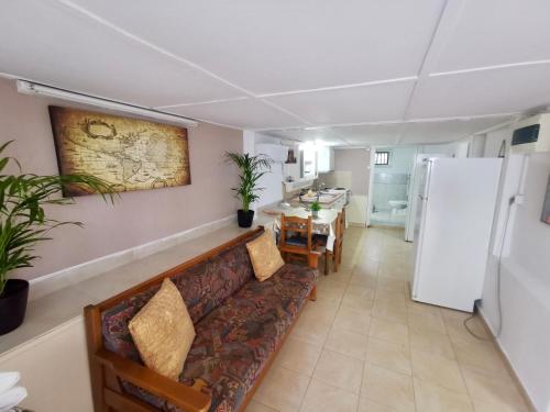 Η κουζίνα ή μικρή κουζίνα στο Sunny Seaside Home