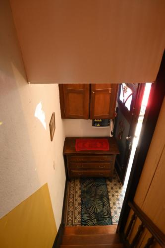 Ένα ή περισσότερα κρεβάτια σε δωμάτιο στο Studio Les Hirondelles