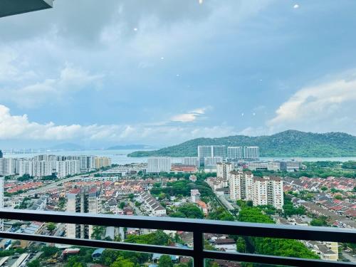 Landskap semula jadi dekat dengan apartmen