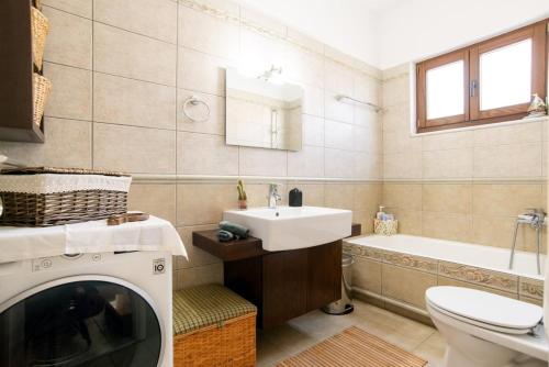 Ένα μπάνιο στο Sissy Luxury Mountain Villa