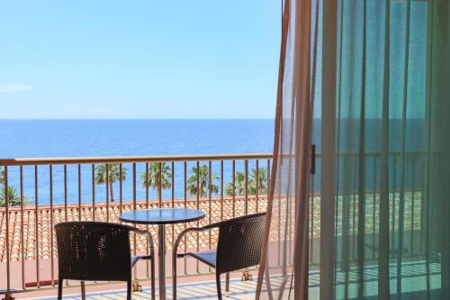 Vista generica sul mare o vista sul mare dall'interno dell'hotel