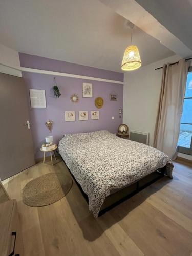 Llit o llits en una habitació de La Bulle de Mo