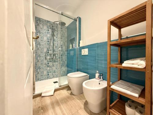 Phòng tắm tại Casa Buniva