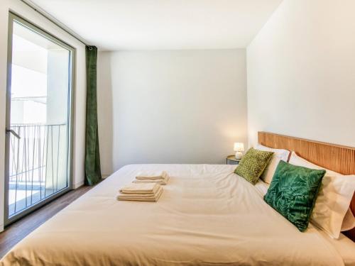 Postel nebo postele na pokoji v ubytování Azores Graça Garden Suite