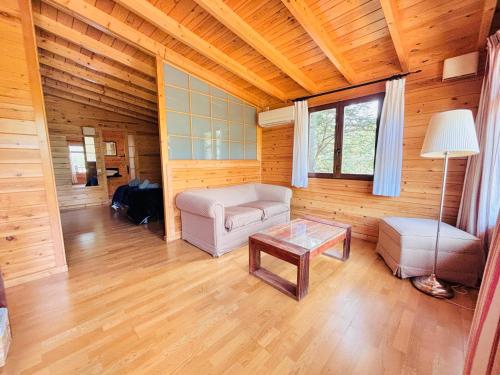 Posezení v ubytování Centro Budista de Meditación Kadampa
