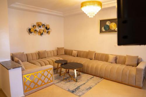 Posezení v ubytování Residence issra 2
