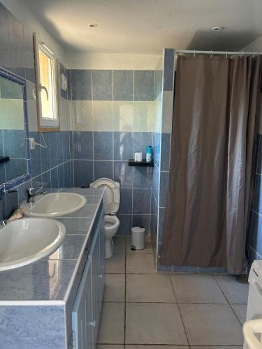 Et badeværelse på Apartment