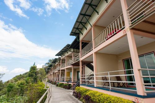 Balkón nebo terasa v ubytování Celyn Resort Kinabalu