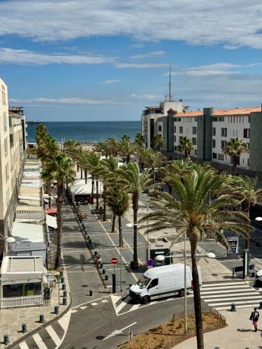 Bleu Prestige - Penthouse vue mer -Terrasse -Plage 100m -Cap d'Agde - Histoire de Clés