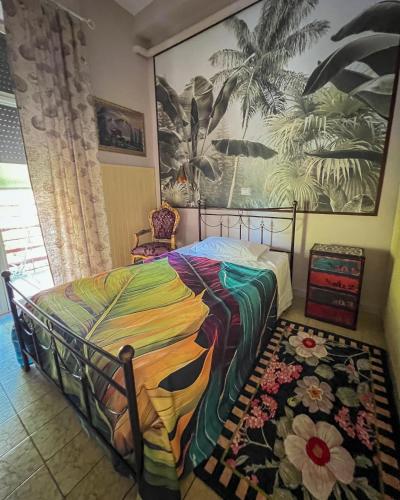 Postel nebo postele na pokoji v ubytování Hotel Continental Cassino