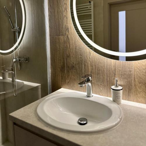 Ένα μπάνιο στο Apartment Chrzanòw