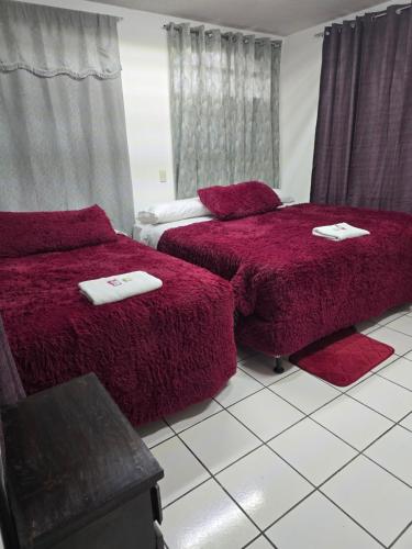 Ruang duduk di hotel kamelot el periferico