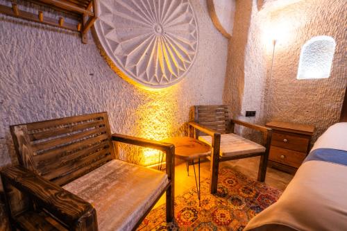 Zona de estar de Sunset Cave