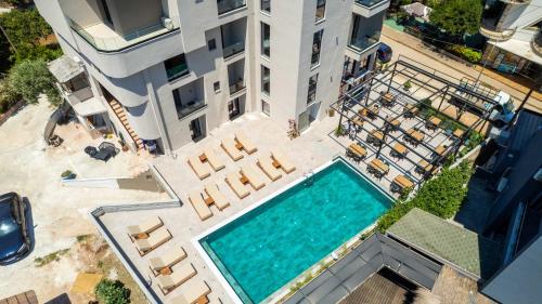 Bazén v ubytování Hotel ENAD nebo v jeho okolí