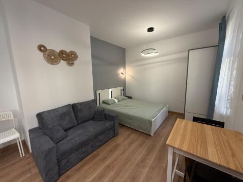 Posezení v ubytování Quiet Apartments