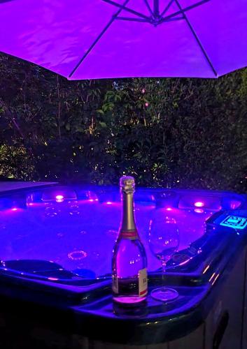 Apartment mit Jacuzzi und Sauna