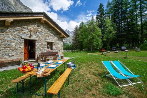 Zahrada ubytování Chalet Maison Felix