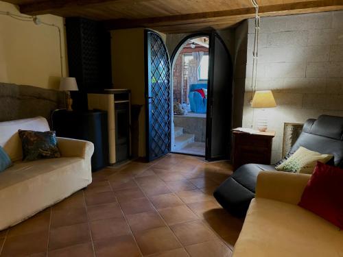 Гостиная зона в Ca' Fondi - Oasi Retreat
