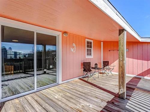 Balkón nebo terasa v ubytování Coral on the Canal