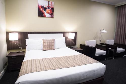 Un ou plusieurs lits dans un hébergement de l'établissement Best Western Melbourne Airport
