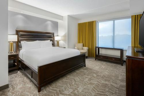 Cama o camas de una habitación en SpringHill Suites by Marriott Athens West