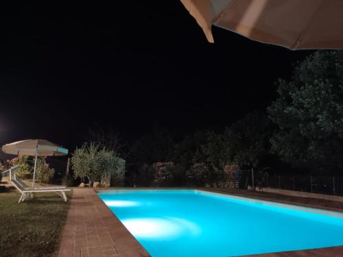 Bazén v ubytování Casa vacanze Castellara nebo v jeho okolí