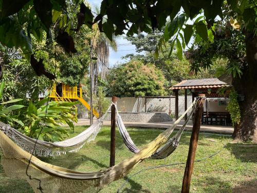 Taman di luar Suíte Rio de Ondas 1