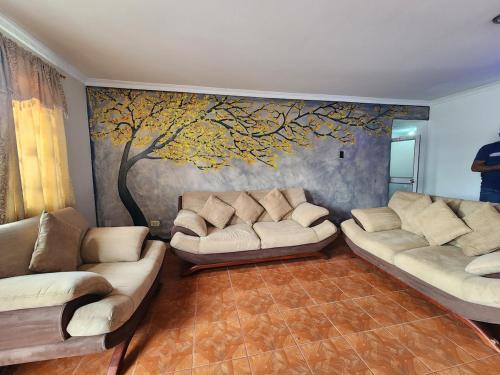 Χώρος καθιστικού στο The refuge of rest, like at home and affordable