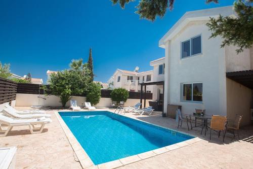Villa Protaras Eos, Modern 3Bdr Protaras Villa With Pool, Short Walk