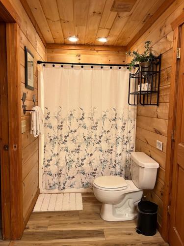 Ένα μπάνιο στο Endless Views Cabin