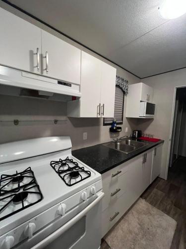 Kuchyň nebo kuchyňský kout v ubytování Vine Ridge Niagara Cottage Escape