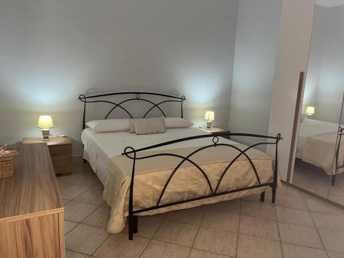 Postel nebo postele na pokoji v ubytování casa teresa