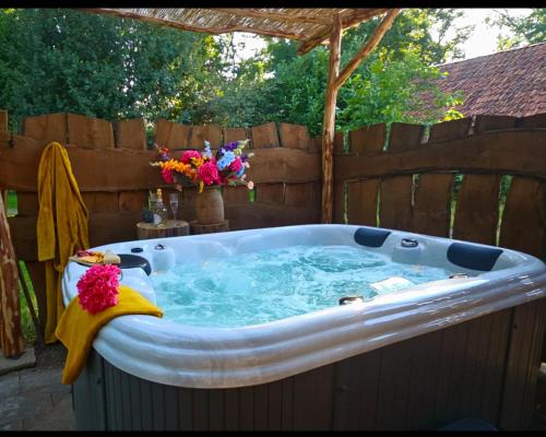Ảnh trong thư viện ảnh của Logeerderij Het Landleven met jacuzzi en sauna Achterhoek ở Vragender