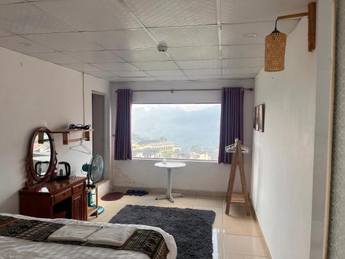Postel nebo postele na pokoji v ubytování Sunlit Homestay & Travel Sapa