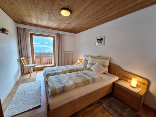 Postel nebo postele na pokoji v ubytování Ferienwohnung Angelina