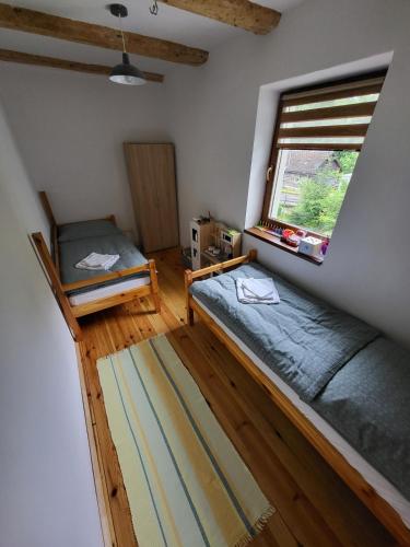 Katil atau katil-katil dalam bilik di Cabin in the Woods