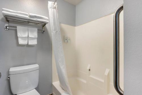Koupelna v ubytování Quality Inn Chesterton near Indiana Dunes National Park I-94