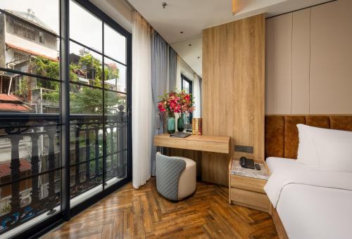 Un lugar para sentarse en H Hôtel L'Art Hanoi