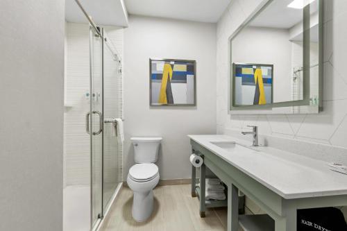 Koupelna v ubytování Comfort Suites Longview North