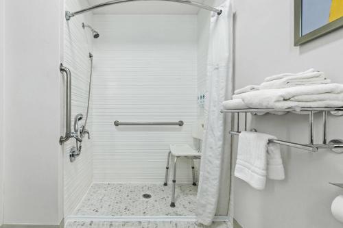 Koupelna v ubytování Comfort Suites Longview North
