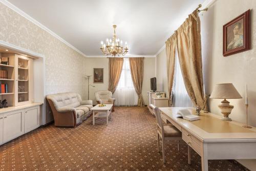 Posezení v ubytování Mozart Hotel