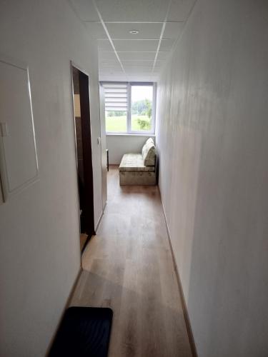 Katil atau katil-katil dalam bilik di Apartmán Lhota
