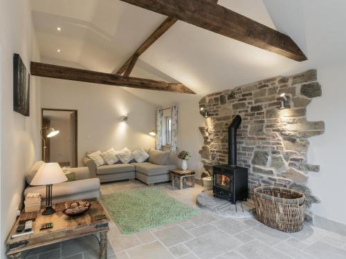 Istumisnurk majutusasutuses The Old Rectory Cottage