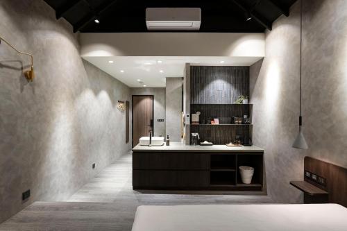 A bathroom at Zu Sin Garden B&B