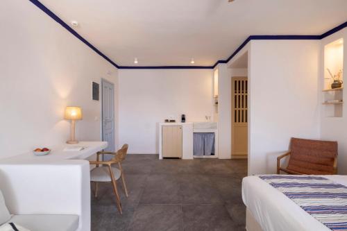 Dapur atau dapur kecil di Panorama Serenity Suites